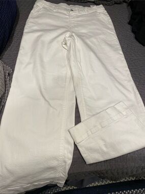 Denim & Co stretch denim, wide leg pant,NWOT